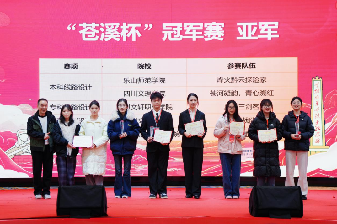 公司学子在“苍溪杯”全国老员工红色文旅数字运营与创意设计大赛中斩获佳绩